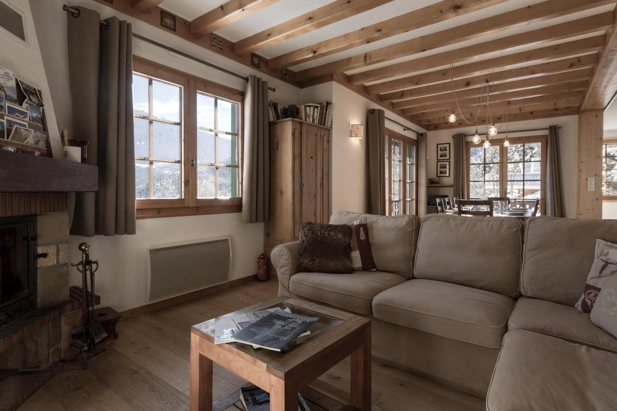 Chalet Marie Paradis Vue Mont Blanc サン・ジェルヴェ・レ・バン エクステリア 写真